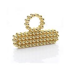Original Buckyballs Magnetic Balls Puzzles Gold, 216pcs balls